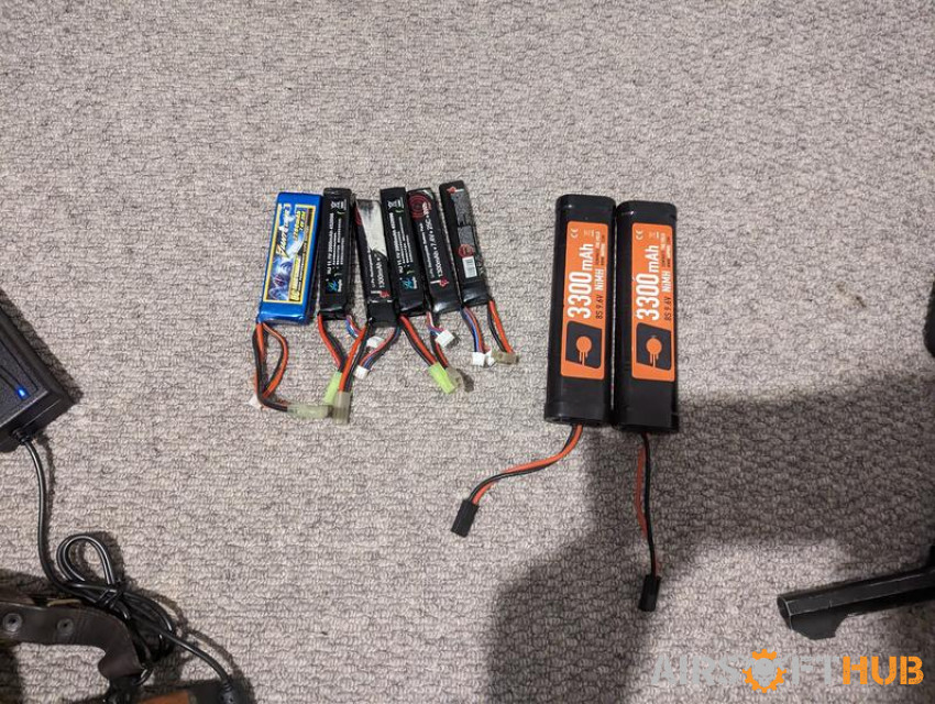 batteries - Used airsoft equipment