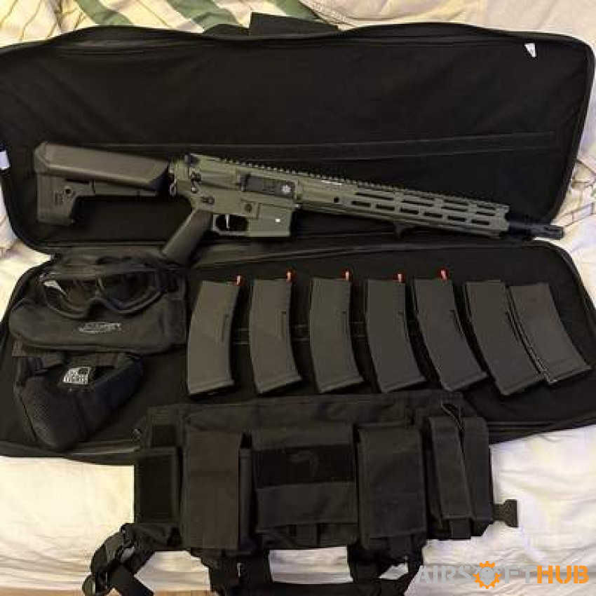 Upgraded Krytac SPR BUNDLE - Used airsoft equipment