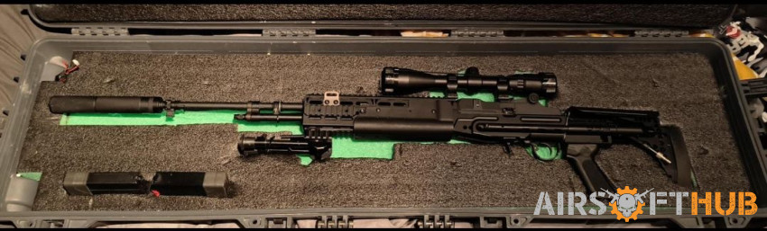 DMR M14 HPA Wolverine Hydra - Used airsoft equipment