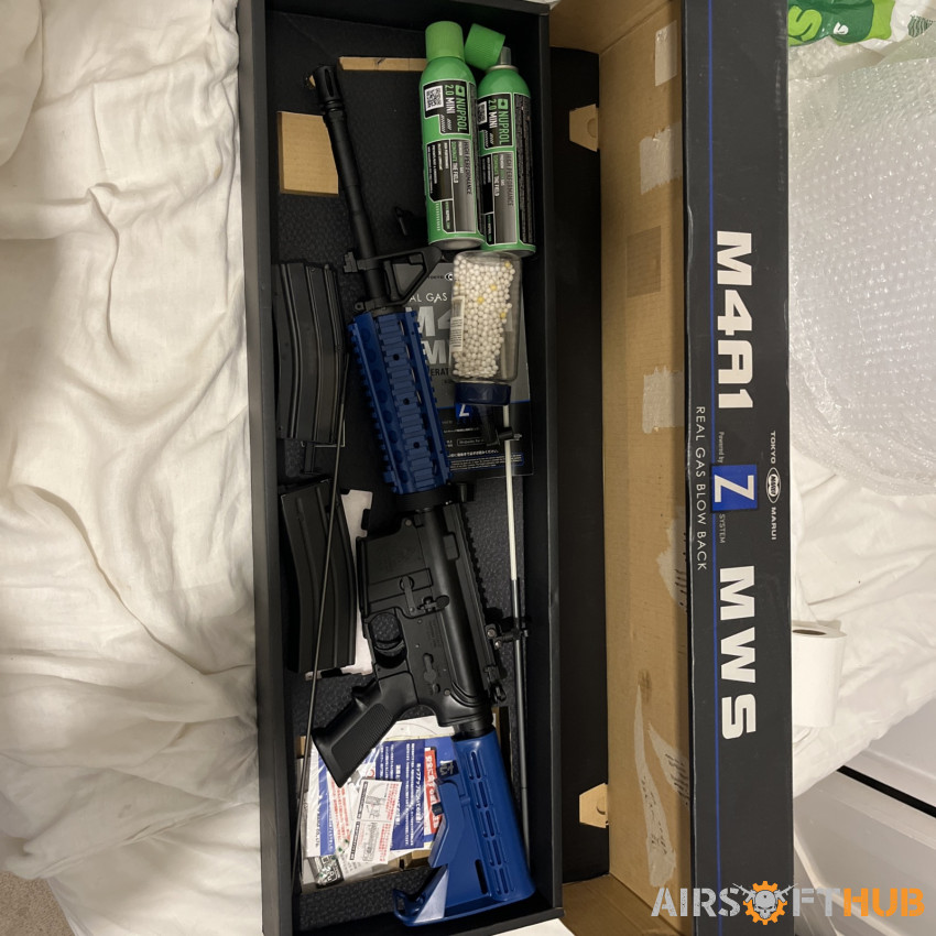 Tokyo Marui M4A1 MWS GBB - Used airsoft equipment