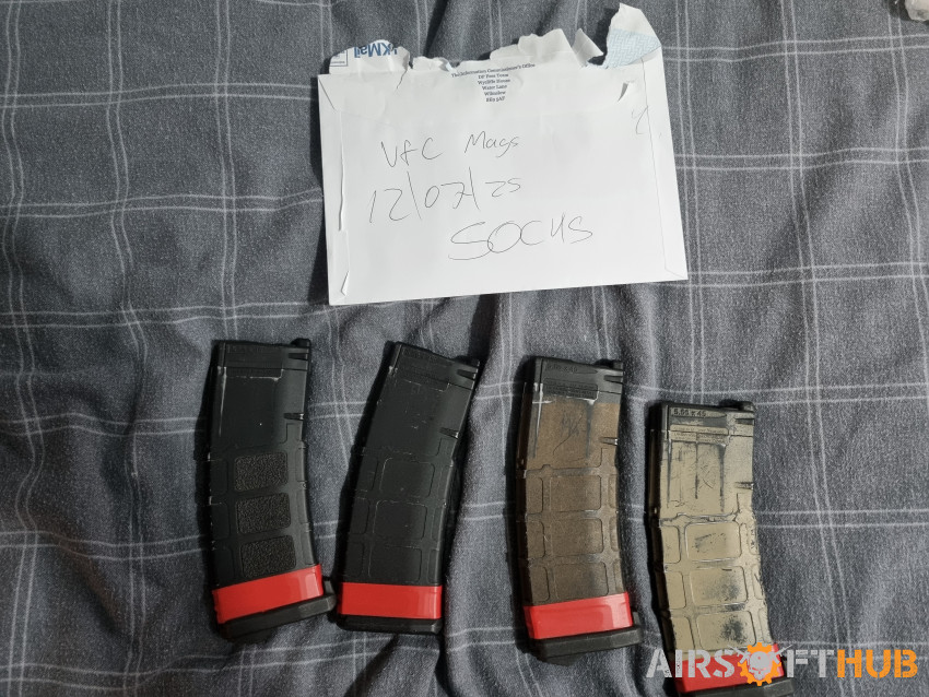 VFC PMAGs x6 (v2) - Used airsoft equipment