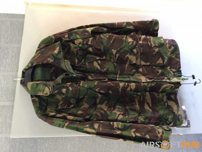 British army camouflage jacket - Used airsoft equipment