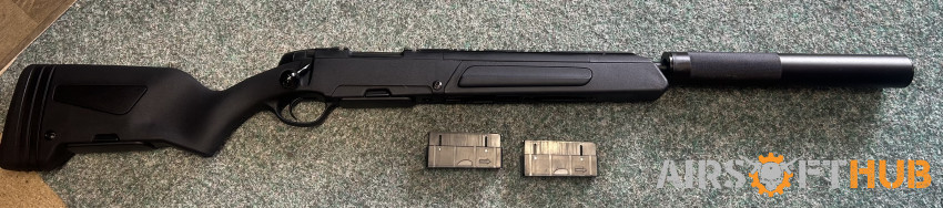 ASG steyr scout sniper rifle - Used airsoft equipment