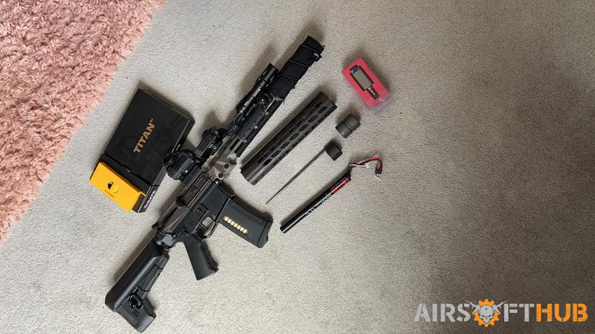 Upgraded krytac trident mk2 - Used airsoft equipment