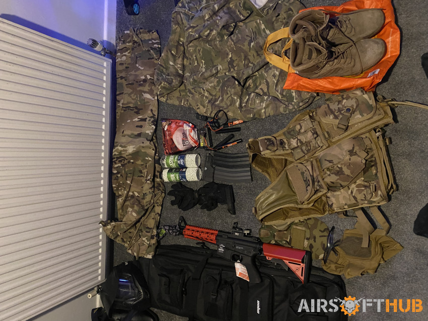 Full starter kit for airsoft - Used airsoft equipment
