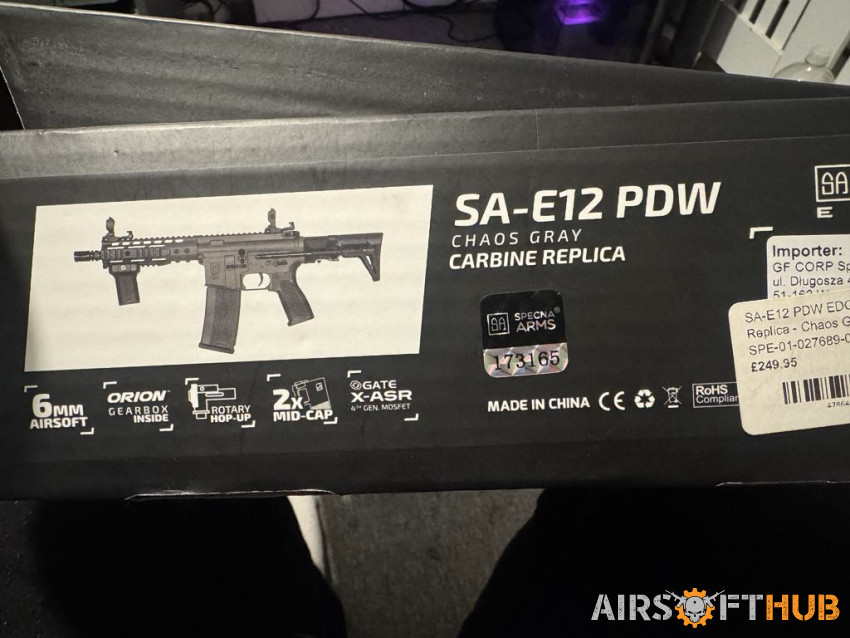 Specna Arms SA-E12 PDW - Used airsoft equipment