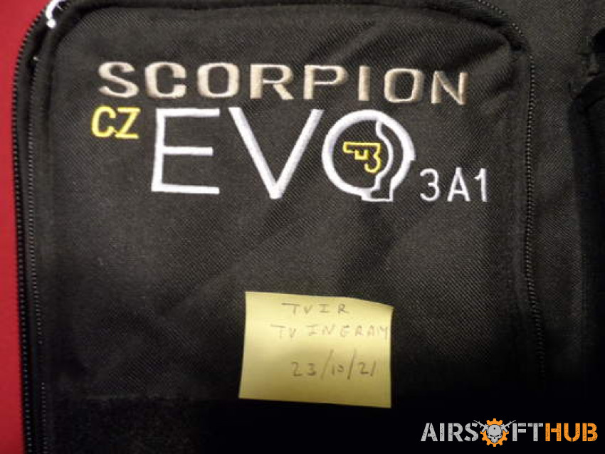 CZ Scorpion Evo- Case (Large) - Used airsoft equipment