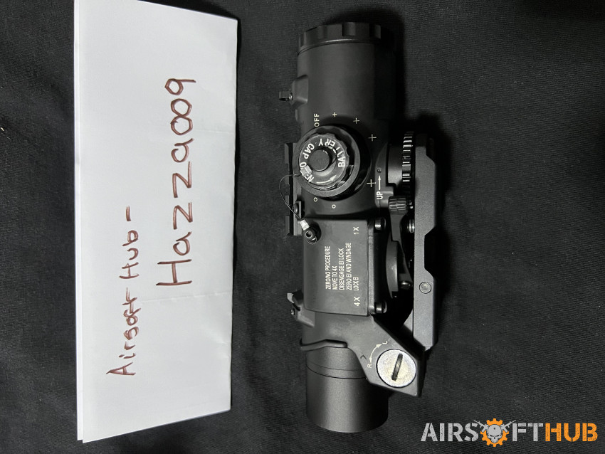 Rep Elcan Spectre 1x-4x scope - Used airsoft equipment