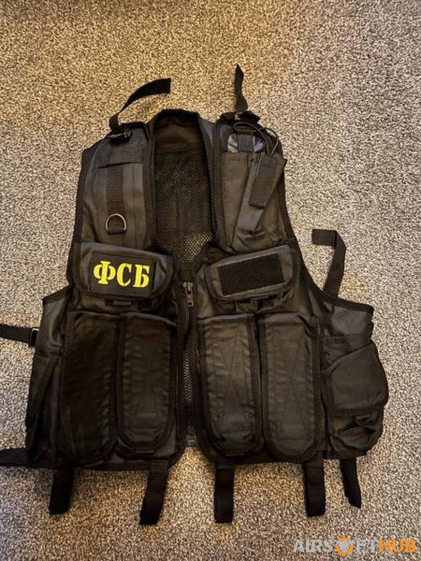 Russian SOBR, FSB vest - Used airsoft equipment