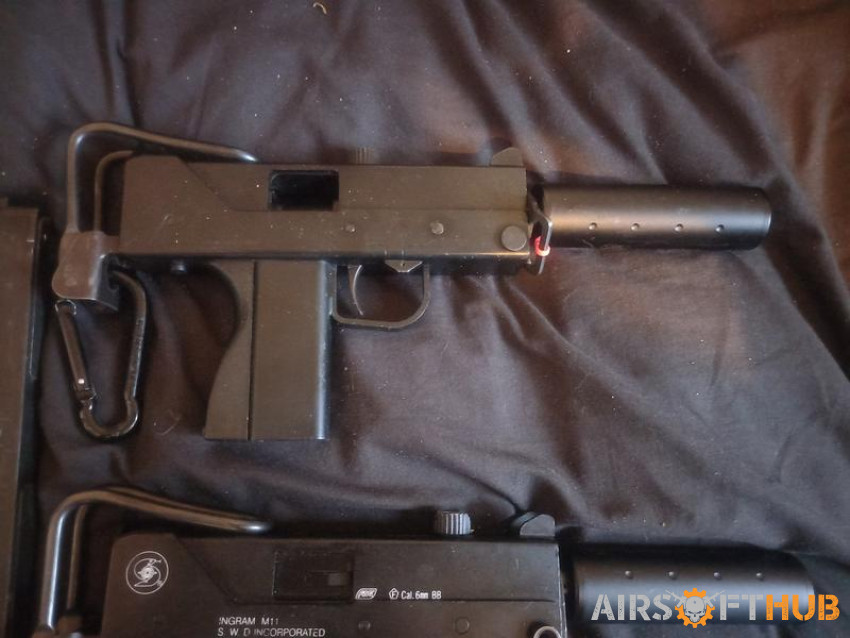 SMG, MAC11, pistols - Used airsoft equipment