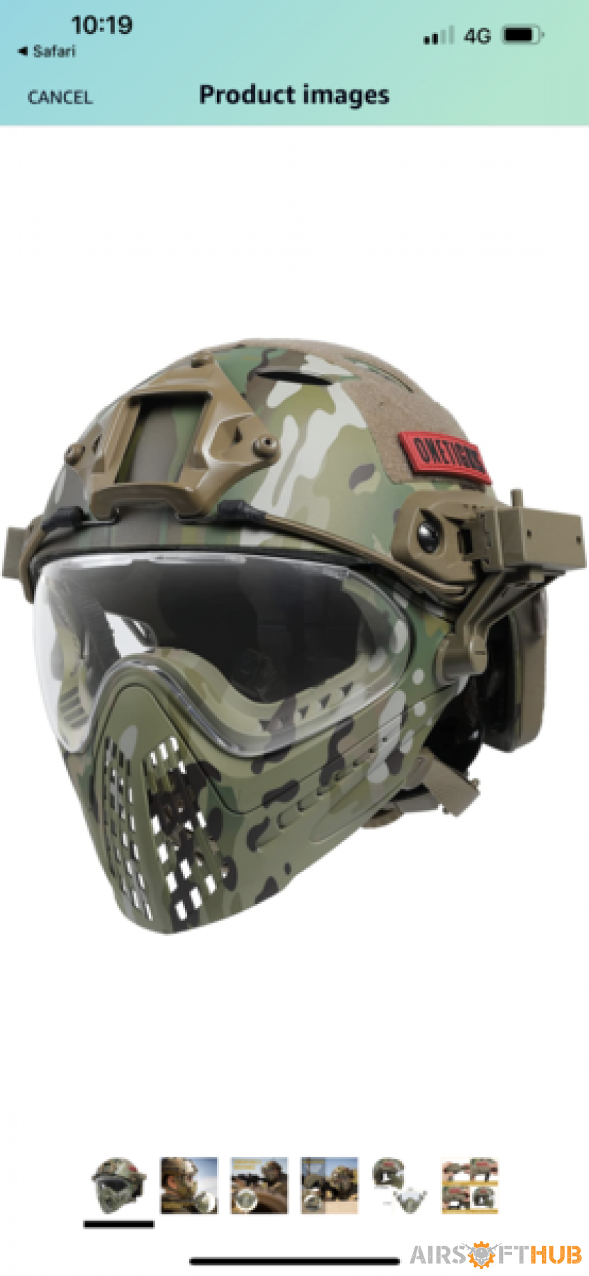 Wanted full face helmet - Used airsoft equipment