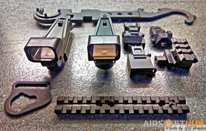 Assorted bits and peices - Used airsoft equipment