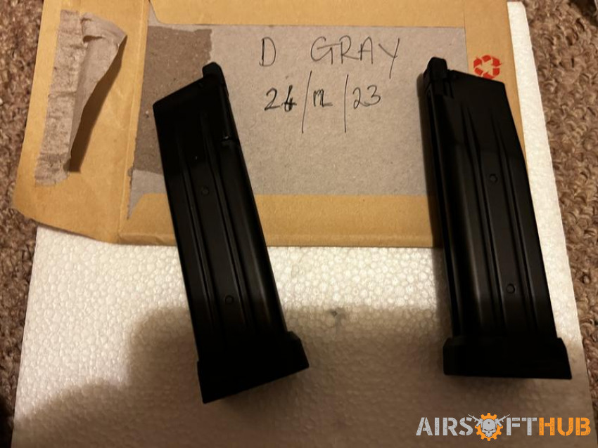 Novritch ssp2 mags - Used airsoft equipment