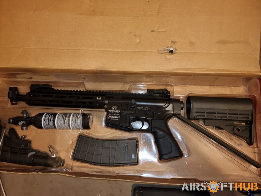 TIPPMANN Omega HPA Rifle - Used airsoft equipment