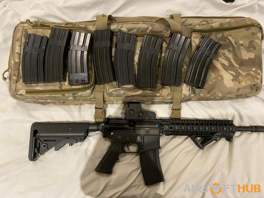 Bolt M4 MK18/9 Mags/Gun bag - Used airsoft equipment