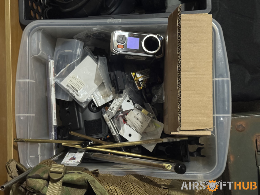 Job Lot of Gear - Used airsoft equipment