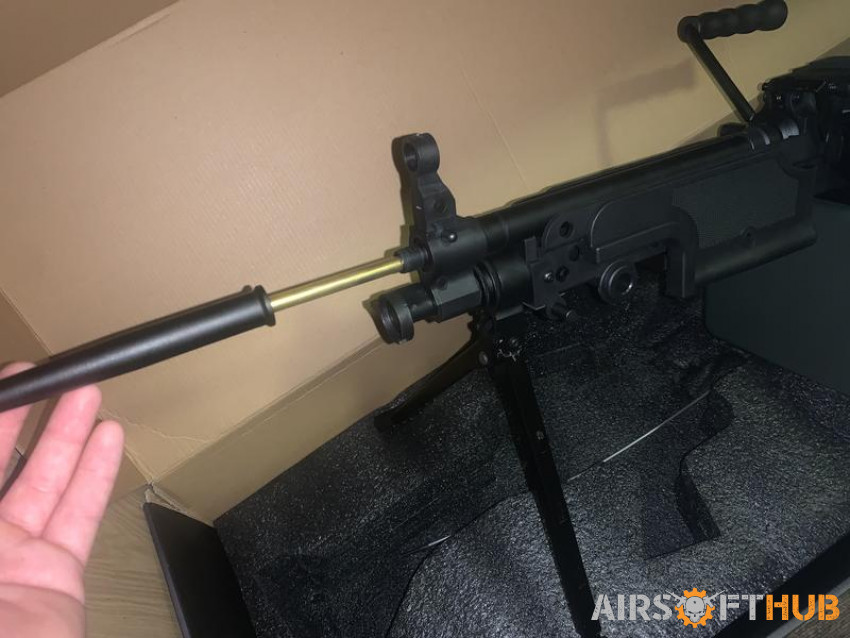 A&K M249 - Used airsoft equipment