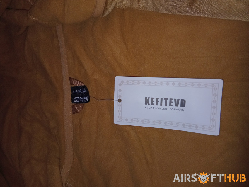 Kefitevd Hooded Fleece Jacket - Used airsoft equipment