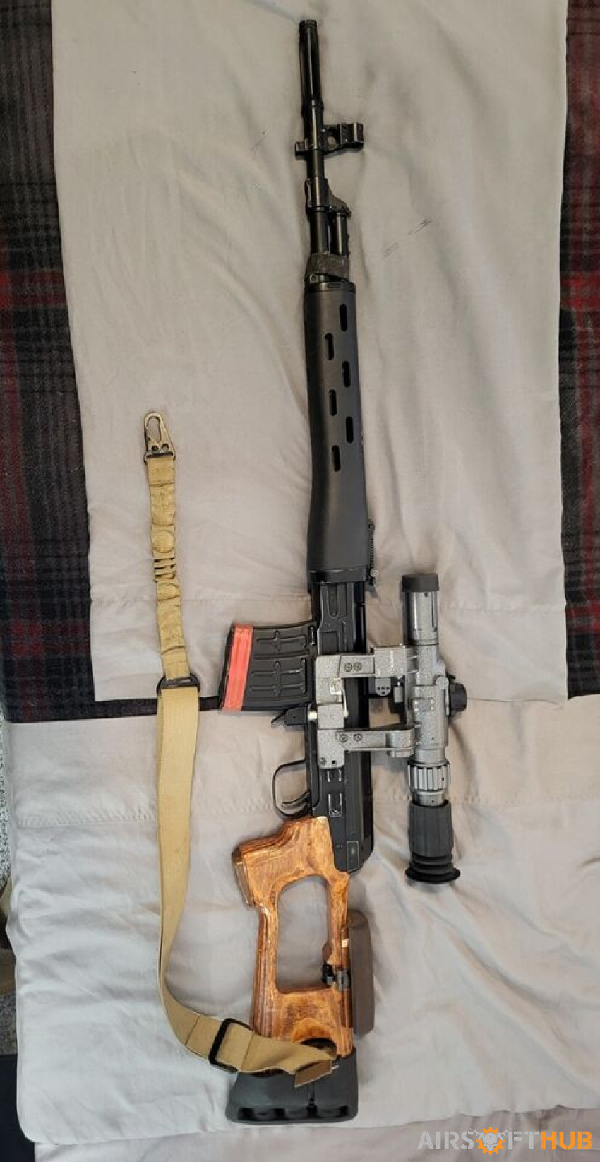 Dragunov SVD Airsoft Electric - Used airsoft equipment