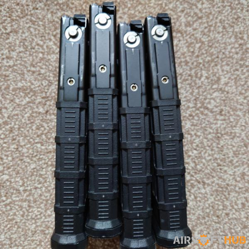 T8 MWS GBB magazinex4 - Used airsoft equipment