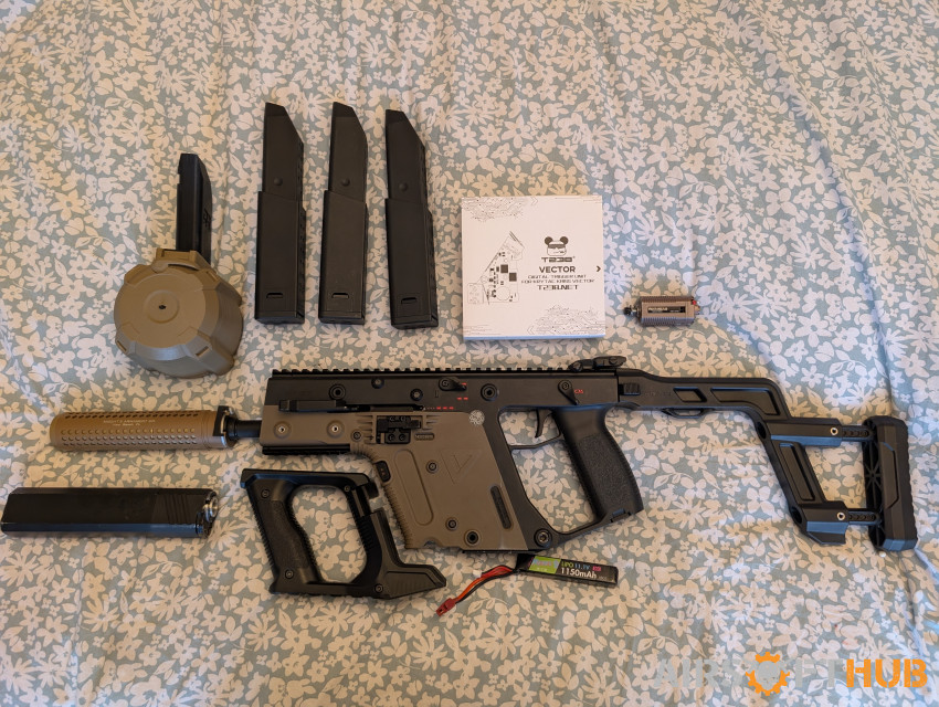 Krytac Kriss Vector Bundle - Used airsoft equipment