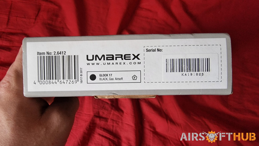 Umarex glock 17 - Used airsoft equipment