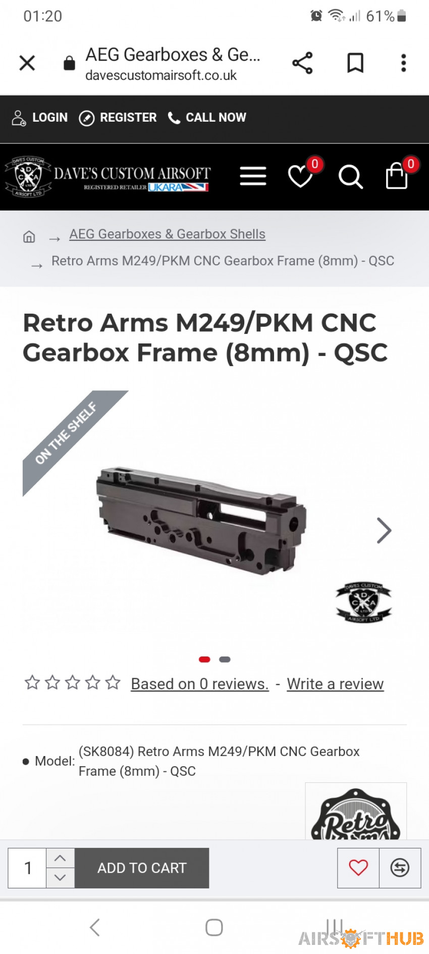 Looking for a m249 gearbox - Used airsoft equipment