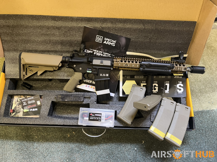 Specna Arms E26 MK18 Bundle - Used airsoft equipment