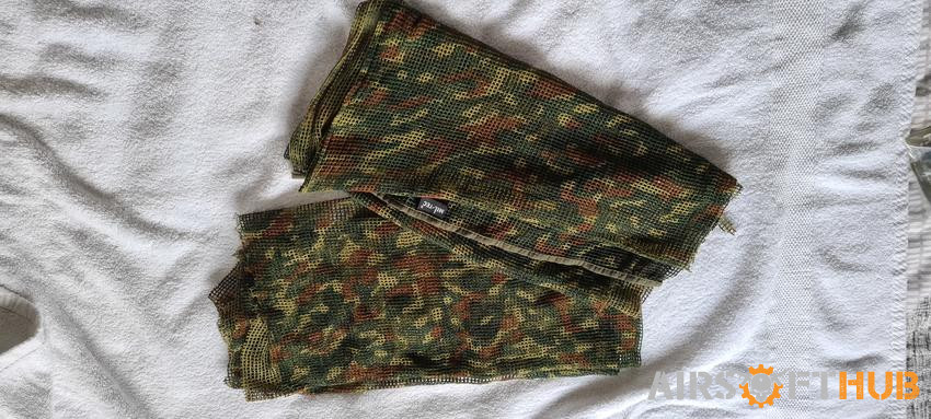 scrim and Shemagh - Used airsoft equipment