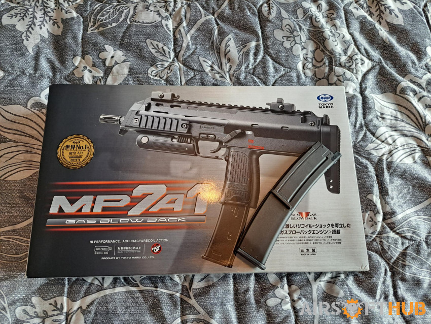 TOKYO MARUI MP7a1 GBB + EXTRAS - Used airsoft equipment