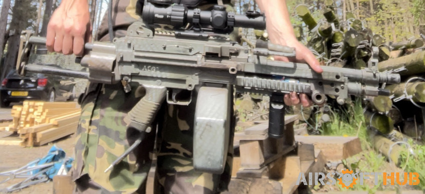A&K M249 & WOLVERIENE MTW - Used airsoft equipment