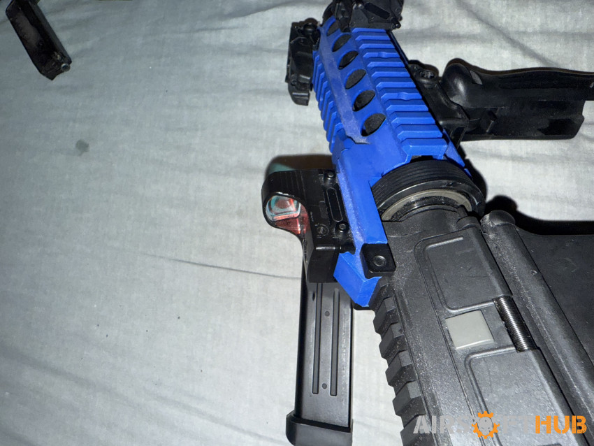 Nuprol electric airsoft rifle - Used airsoft equipment
