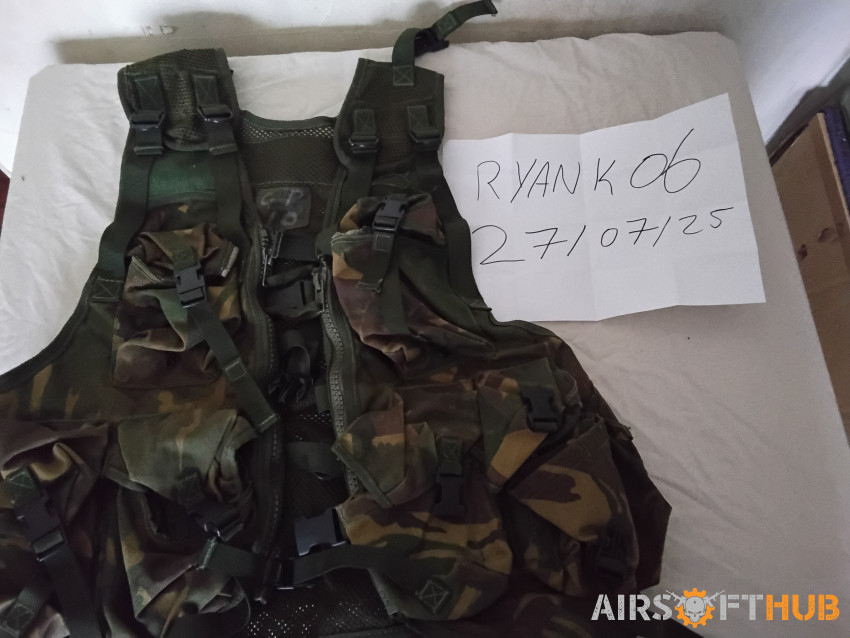 British army DPU webbing - Used airsoft equipment