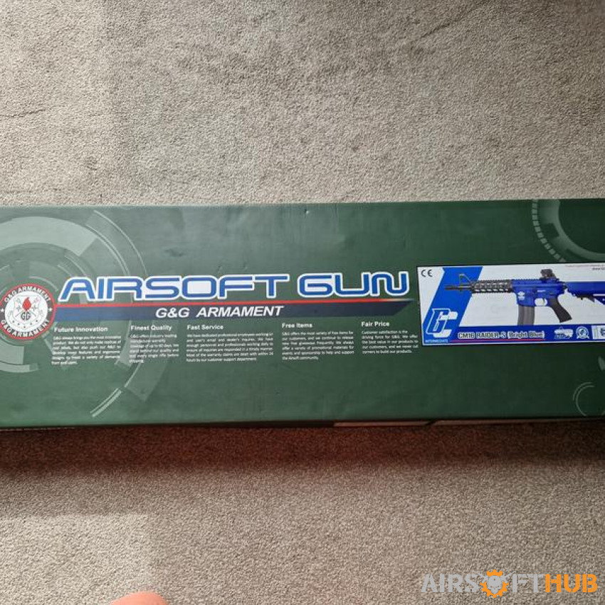 G A G ARMANENT CM16 RAIDER - Used airsoft equipment