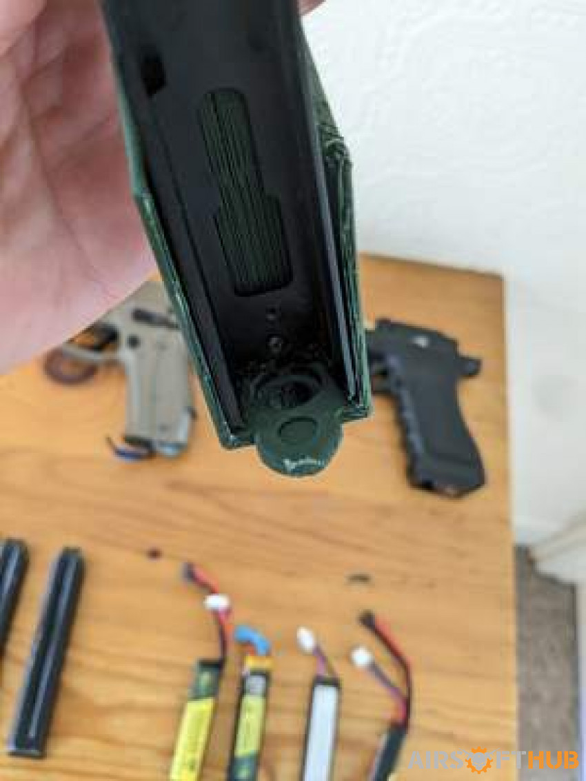 2x Glock AEP CYMA full auto - Used airsoft equipment