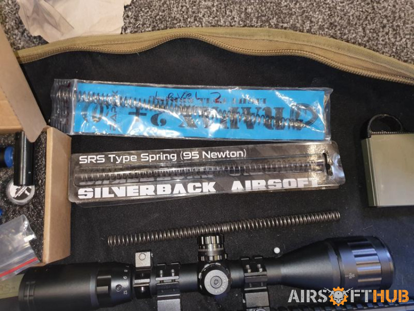Srs sliverback a1 20 inch upgr - Used airsoft equipment