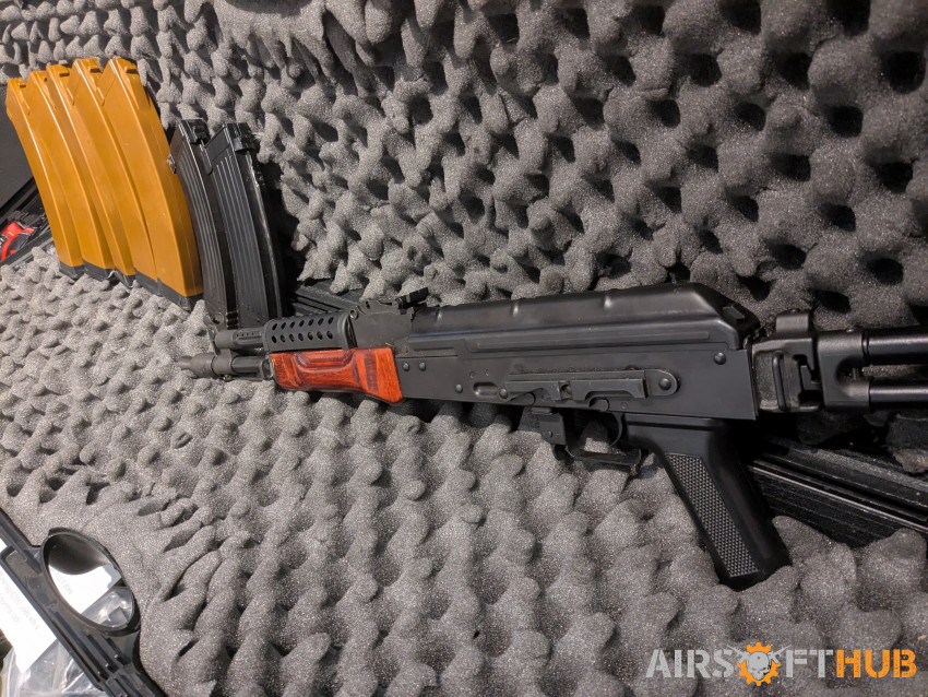 LCT AK74-U with magazines - Used airsoft equipment