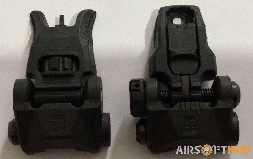 Genuine PTS iron sights - Used airsoft equipment