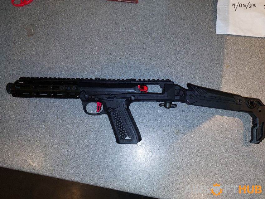 Aap01 with upgrades n carbine - Used airsoft equipment