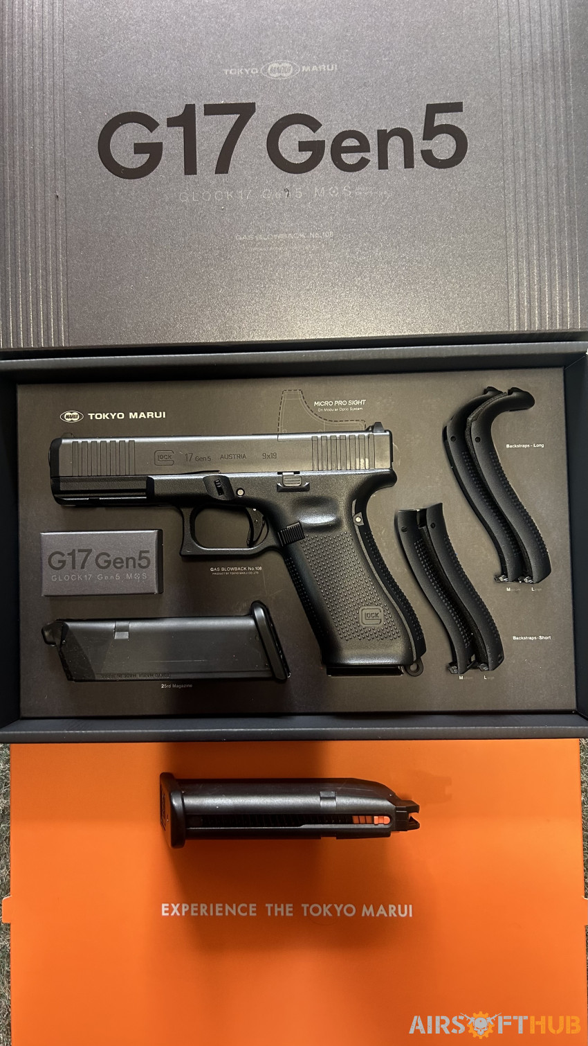New Tokyo Marui Glock 17 Gen 5 - Used airsoft equipment