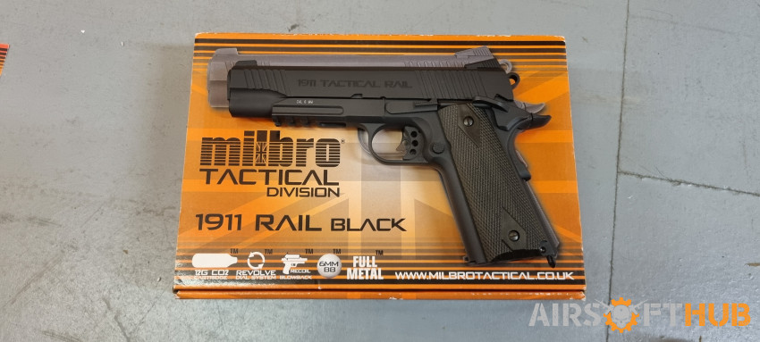 Milbro/KWC 1911 Tactical - Used airsoft equipment