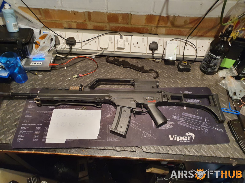 G36E with folding stock and ra - Used airsoft equipment
