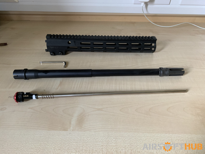 MTW DMR parts - Used airsoft equipment