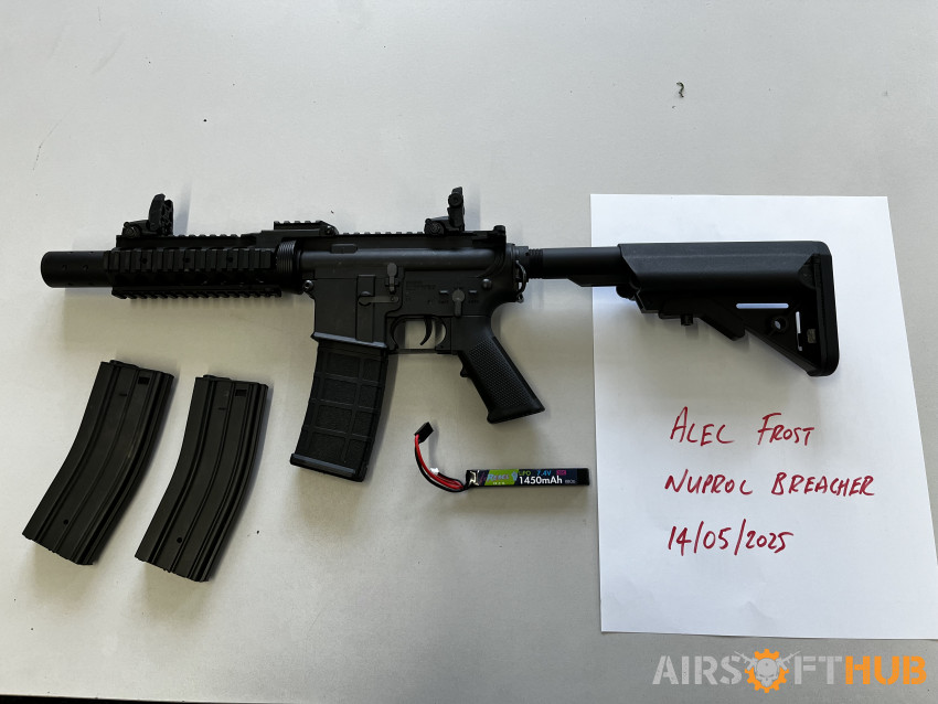 Nuprol Breacher - Used airsoft equipment