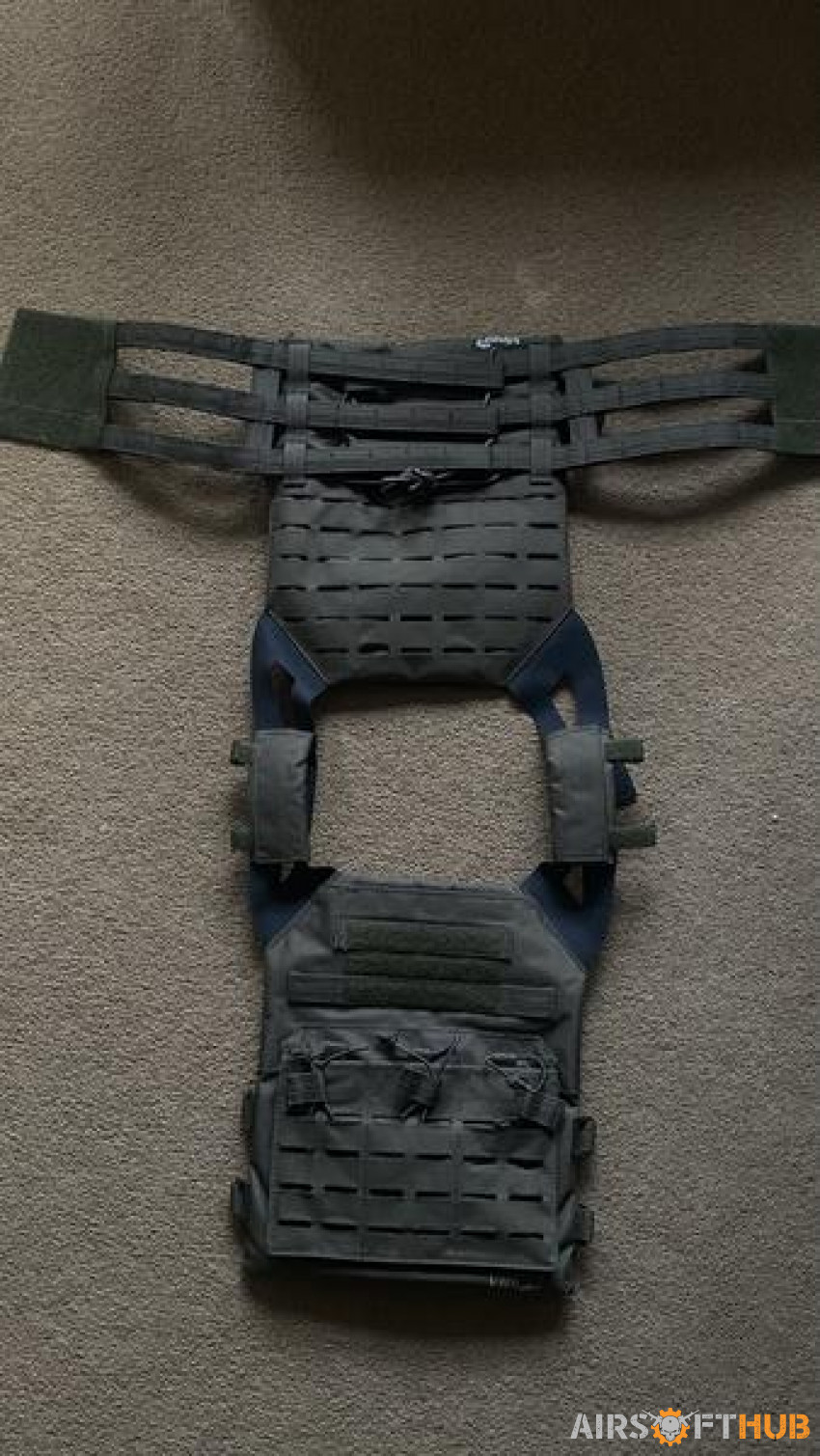 Green viper plate carrier - Used airsoft equipment