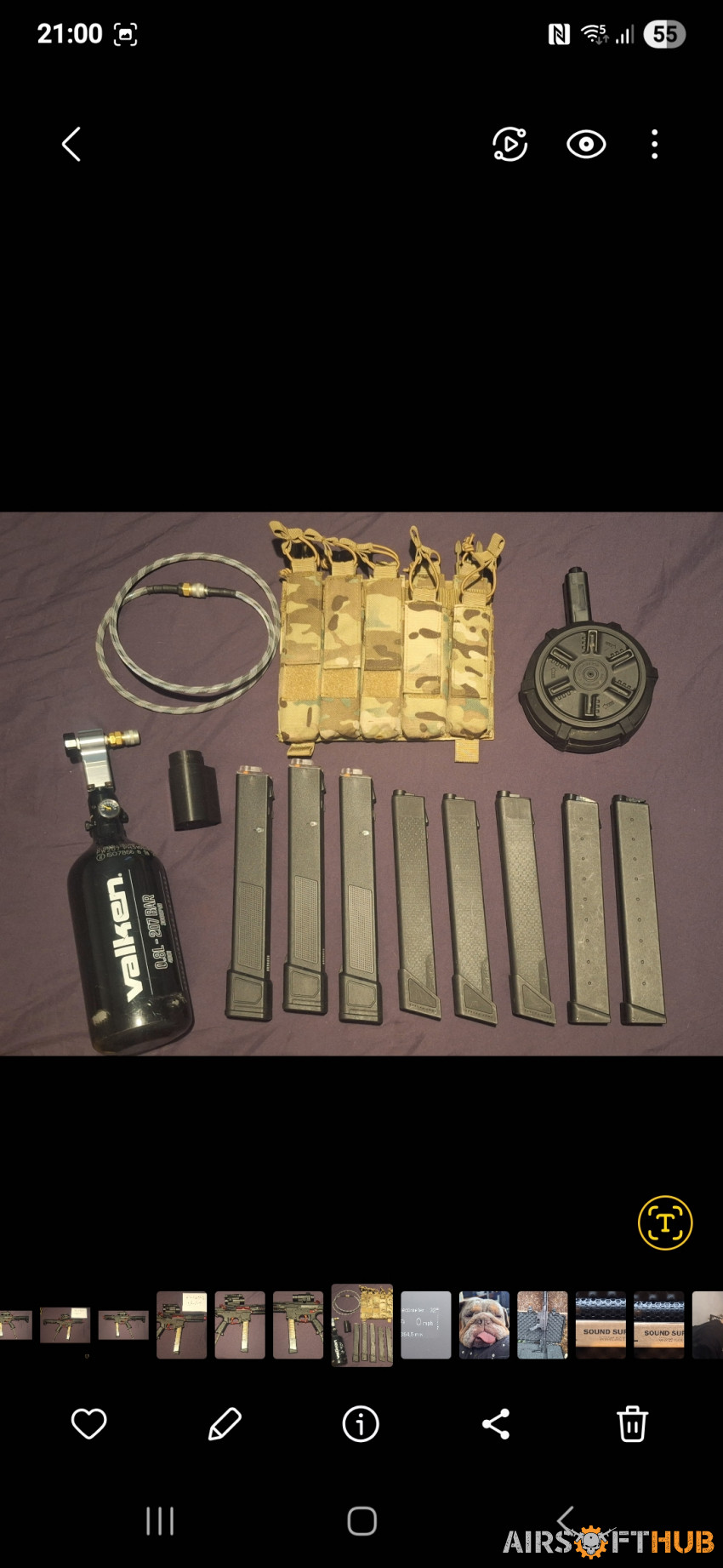 Polarstar F2 G&G arp9 bundle - Used airsoft equipment