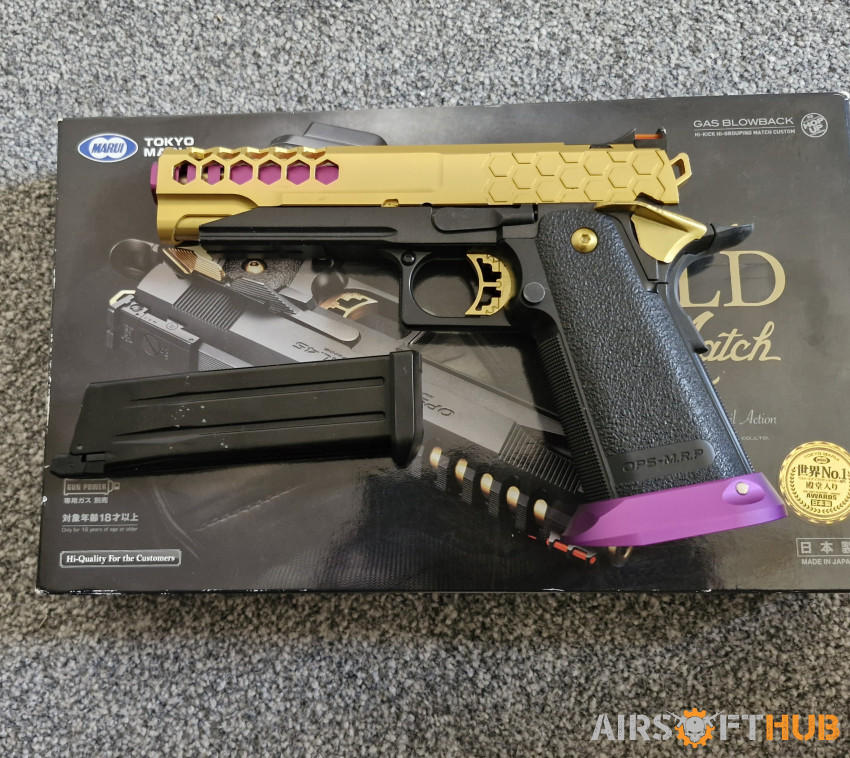 Tokyo marui gold match - Used airsoft equipment