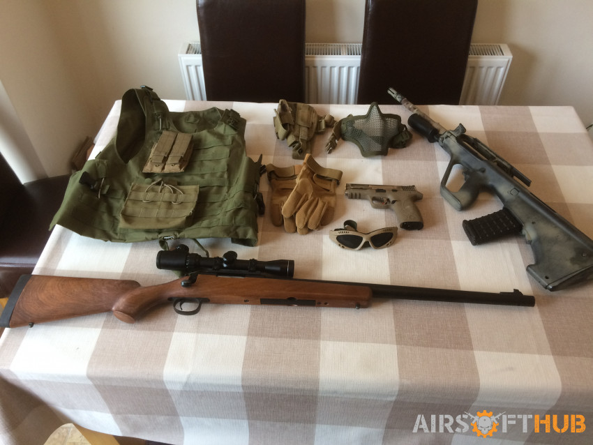 WANTED Airsoft bundle Rifs kit - Used airsoft equipment