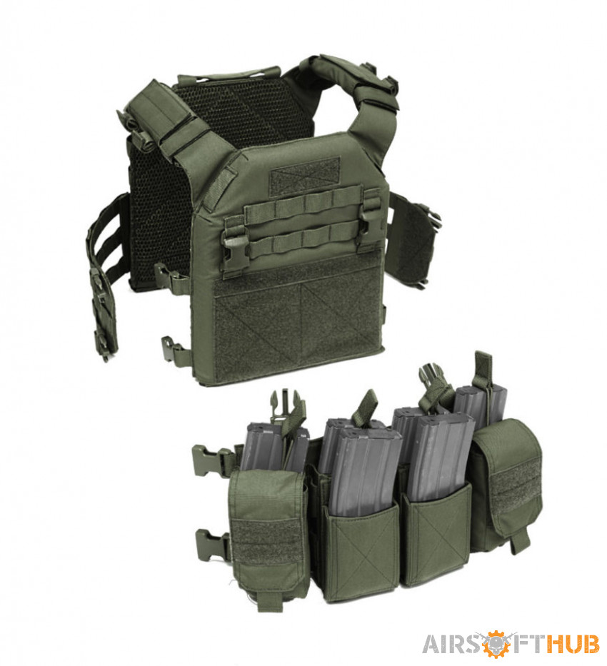 Warrior Assault Systems OD RPC - Used airsoft equipment