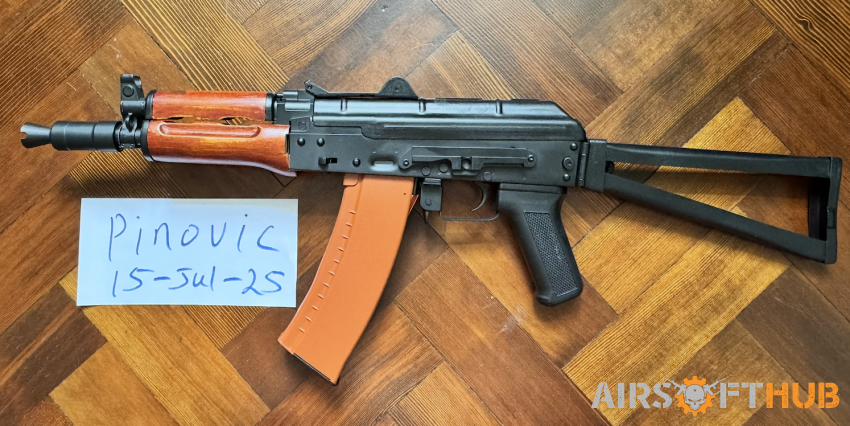 AKS-74U EBB Wood/Steel - Used airsoft equipment